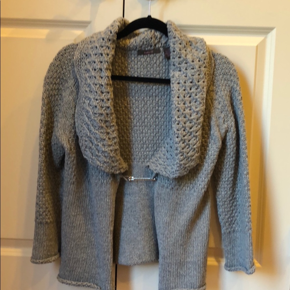 Grey sweater by Heather B